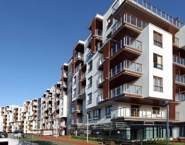 Olympic Park Kołobrzeg z widokiem na morze