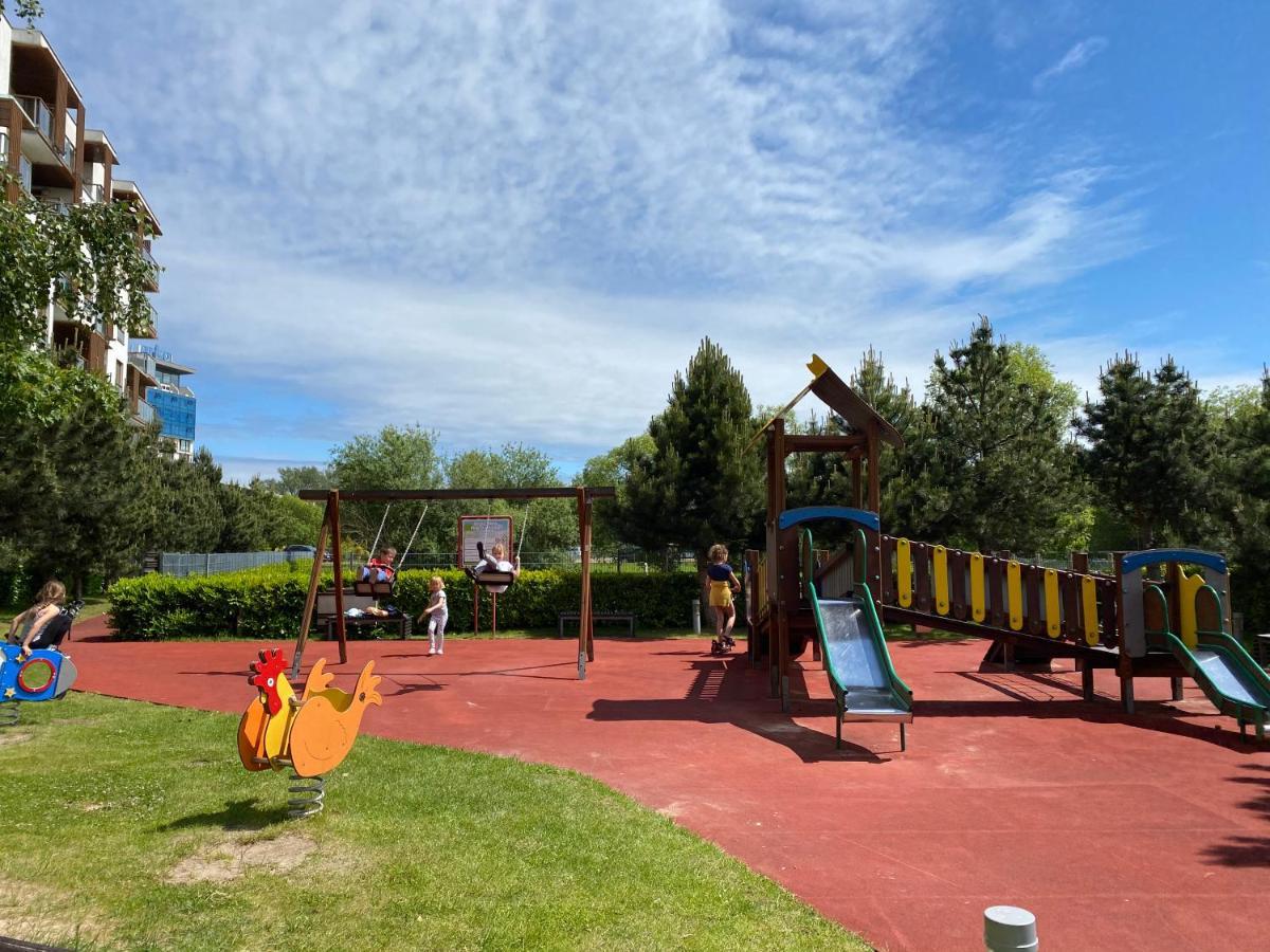 Olympic Park Kołobrzeg z widokiem na morze